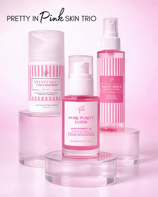 - PRETTY IN PINK SKIN TRIO