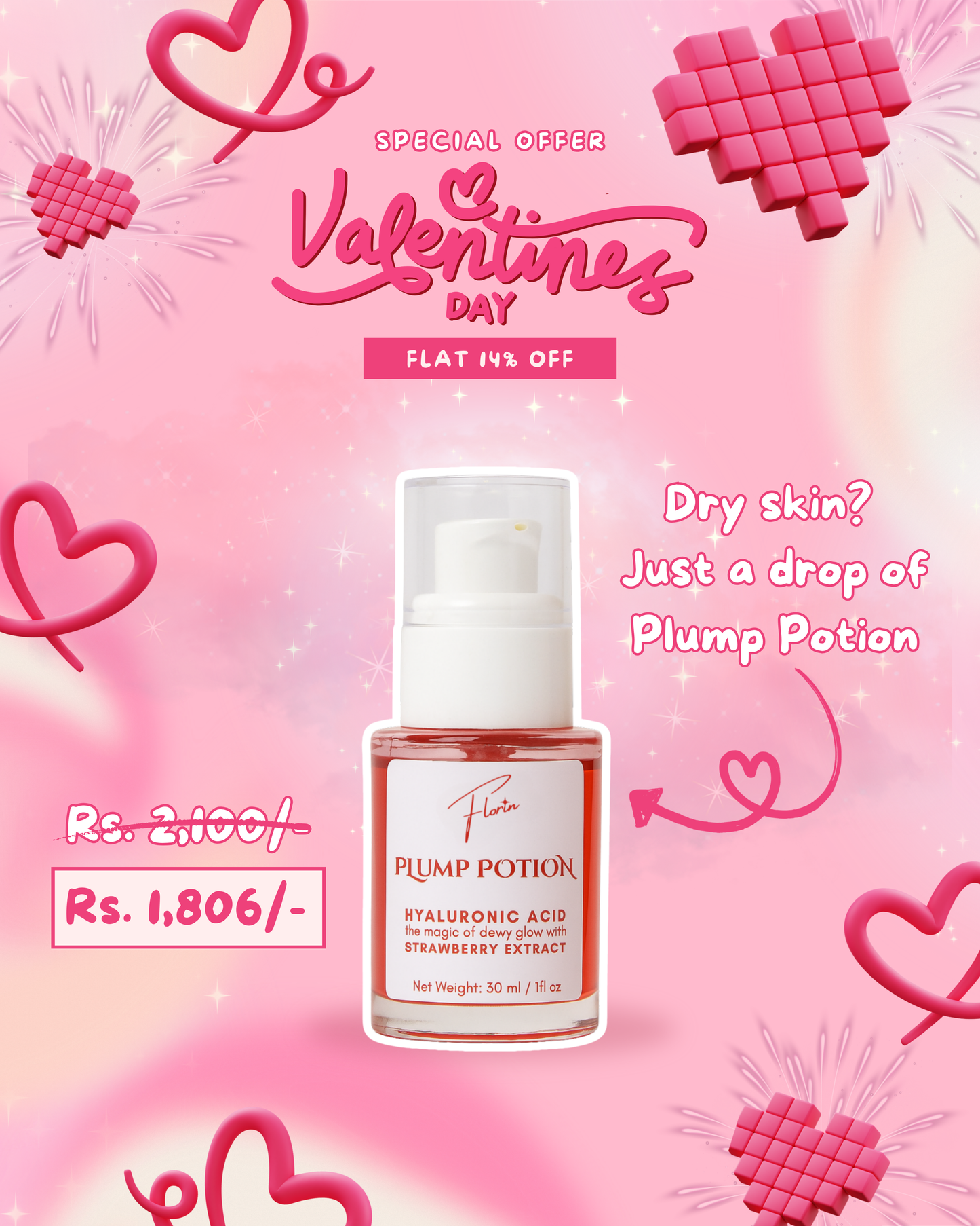 - Plump Potion - Hyaluronic Acid