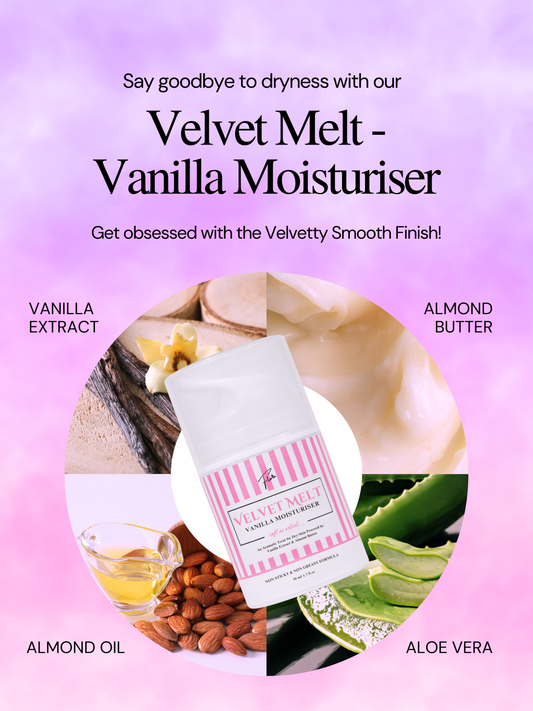 - Velvet Melt - Vanilla Moisturiser